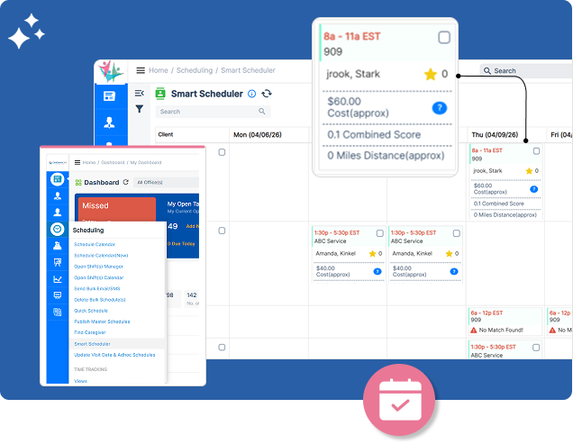 Caregiver Scheduling Software For Home Care Schedulers - CareSmartz360