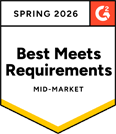 CareSmartz360 software - g2 spring best meet requirements award 2026