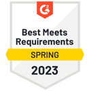 Best meets requirements spring awards 2023