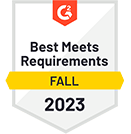 g2 best meet requirements fall award 2023