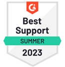 g2 best support size summer 2023 award