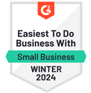 g2 small businesses winter 2024 award