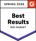 Spring 2026 Best Results Mid-Market software badge