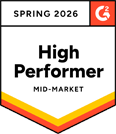 CareSmartz360 software -spring g2 high performer award for small business 2026