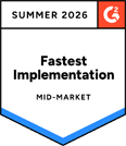 CareSmartz360 homecare agency software - g2 fastest implementation summer award 2026