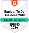 g2 spring easiest to do business award