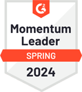 g2 spring momentum leader 2024 award