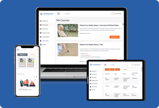 Caregiver Training Platform - CareSmartz360