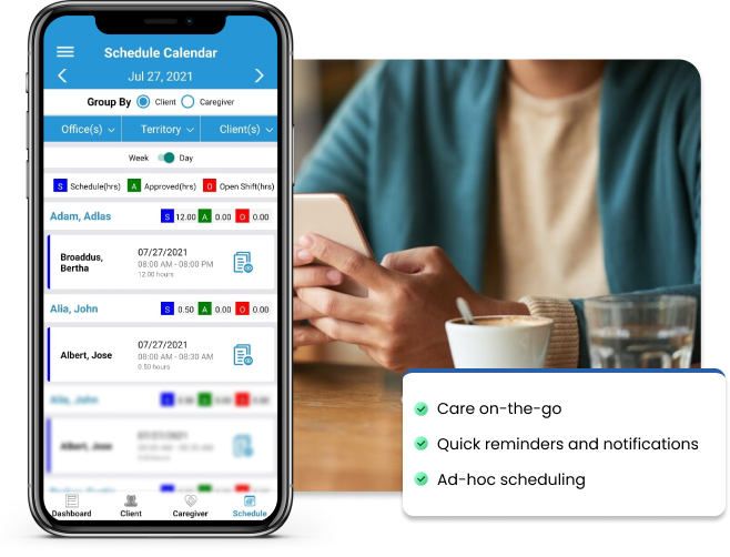 Scheduling Software For Caregivers - CareSmartz360