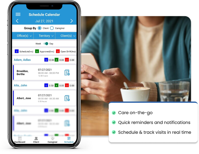 Home Care Agency App for Managers - CareSmartz360