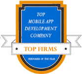 Top firms Top mobile app development company badge