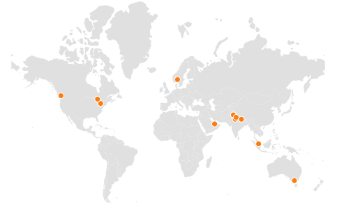 Netsmartz Locations Map