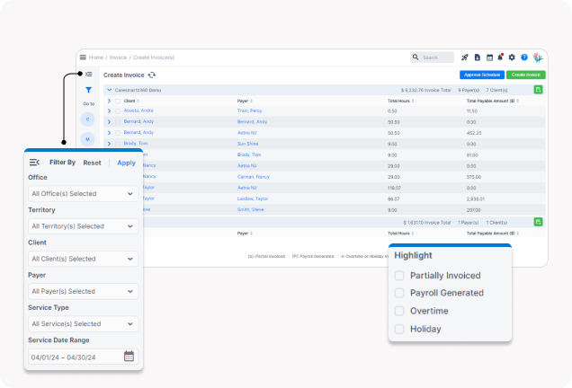 Home Care Billing Software - CareSmartz360