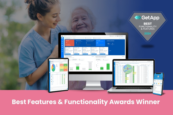 	CareSmartz360 - Best Feature and Functionality Award Winner
	